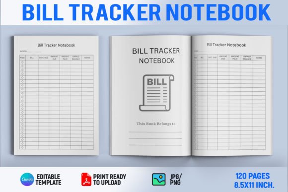 Bill Tracker Notebook