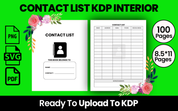 Contact List KDP Interior