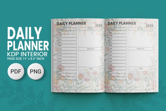Daily Planner KDP V2 2025 - 01