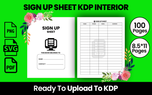 Sign Up Sheet KDP Interior: A Practical, Print-Ready Resource for Low-Content Publishers